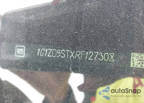 2024 Chevrolet Malibu Fwd 1Lt из США, поврежденный, VIN 1G1ZD5STXRF127308